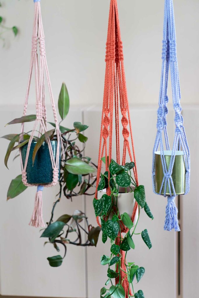 DIY Workshop Makramee Blumenampel Leipzig FLAMINGOCAT