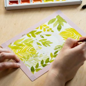 Aquarell Workshop Zeichenkurs Leipzig DIY