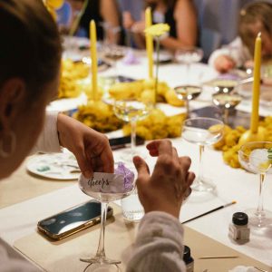 Workshop Gläser bemalen paint your glass leipzig