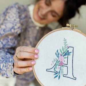 Sticken lernen in Leipzig - Flamingocat